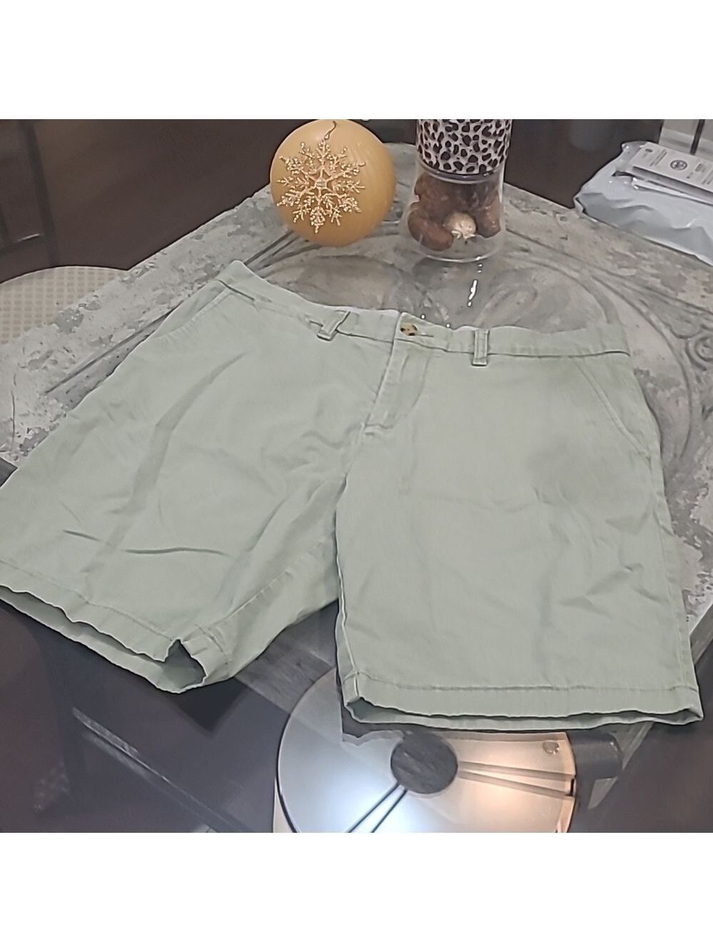 TOMMY HILFIGER MEN'S COTTON CHINO SHORTS 34